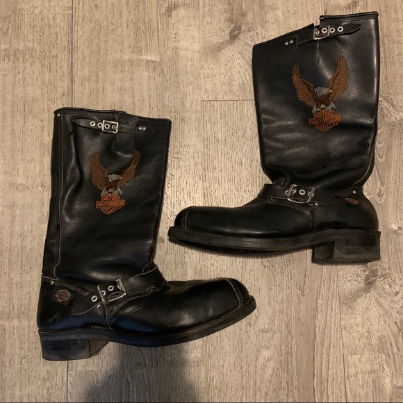 Harley-Davidson Other - Harley Davidson Leather Steel Toe Boots
